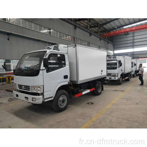 Camion frigorifique Dongfeng 5T à moteur diesel d&#39;exportation